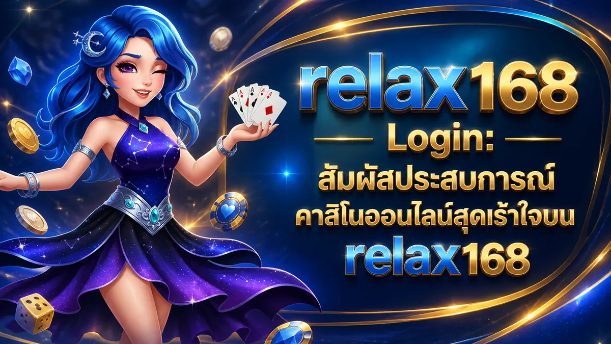 relax168 คาสิโน: เล่นง่าย คุ้มค่า สนุกสุดมันส์